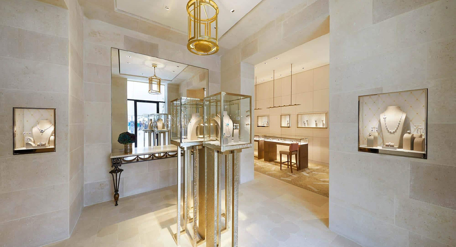 Louis Vuitton jewellery boutique on Place Vendome