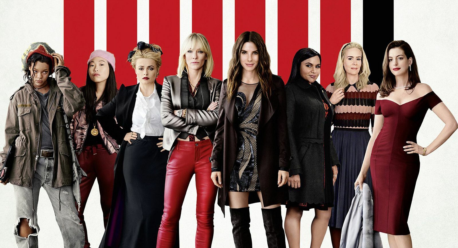 The cast of Ocean's 8 courtesy of Warner Bros. Pictures