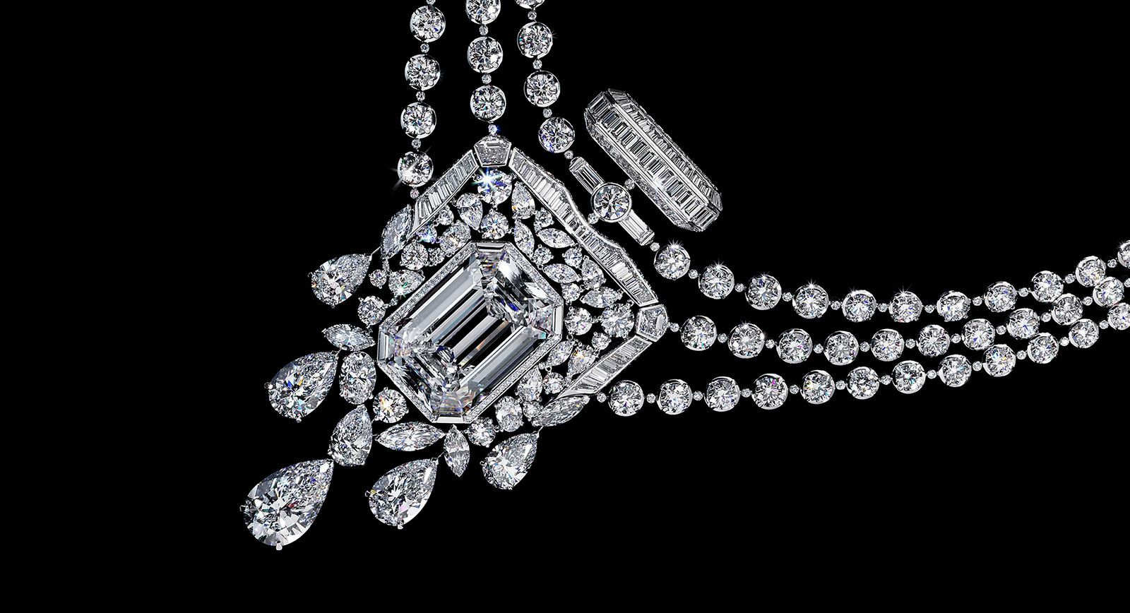 55.55 high jewellery necklace by Chanel