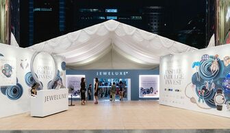 S1x1 jeweluxe exhibition banner