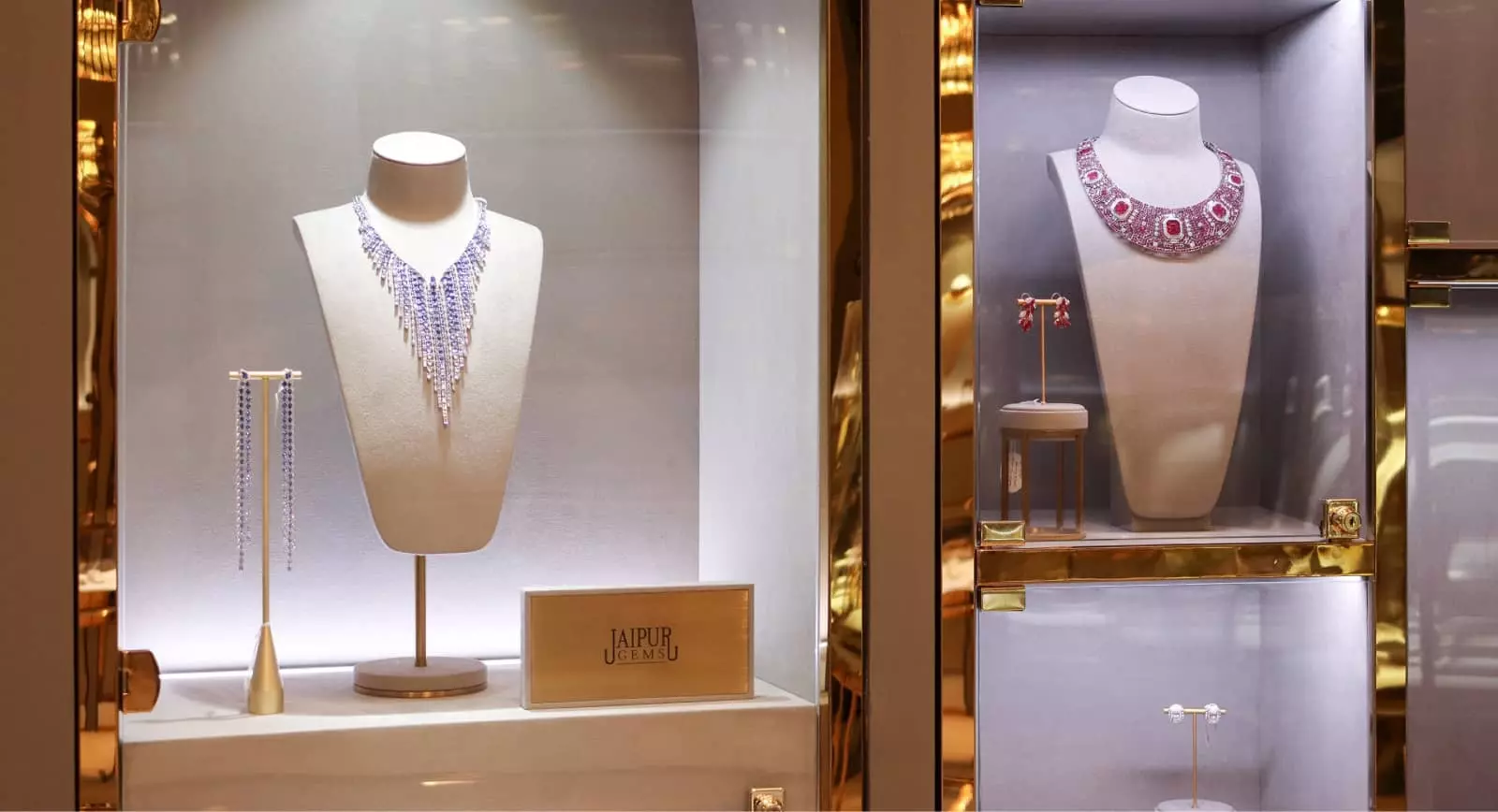 Jaipur Gems boutique at the Galleria Mall in Dubai