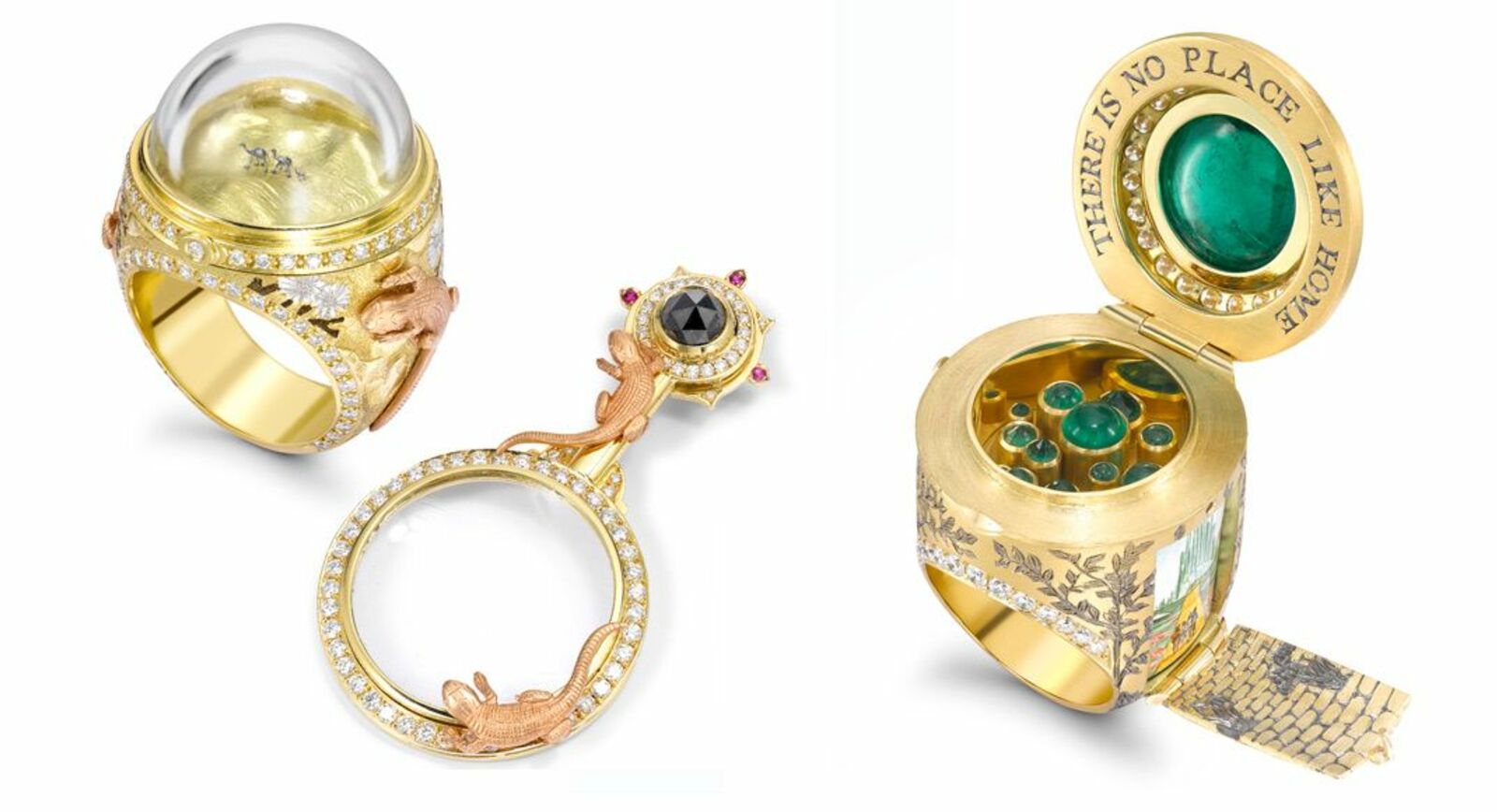 Theo Fennell Opening Rings Showcased at Masterpiece 2014