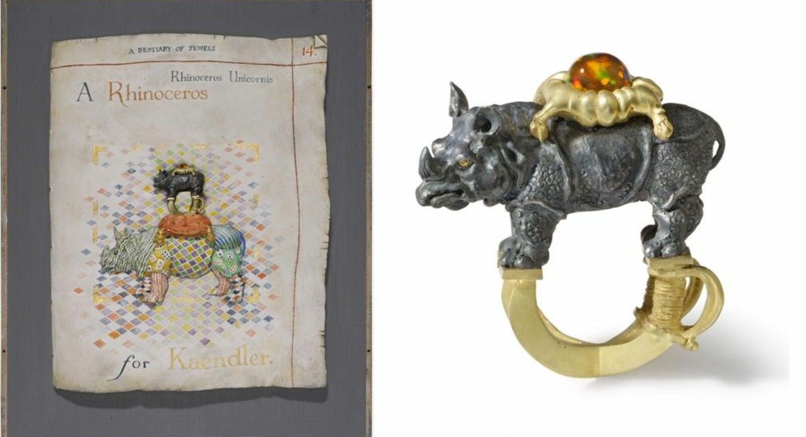 Kevin Coates’ A Bestiary of Jewels’ at the Ashmolean Museum