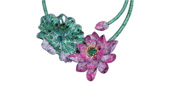 S1x1 anna hu celestial lotus necklace
