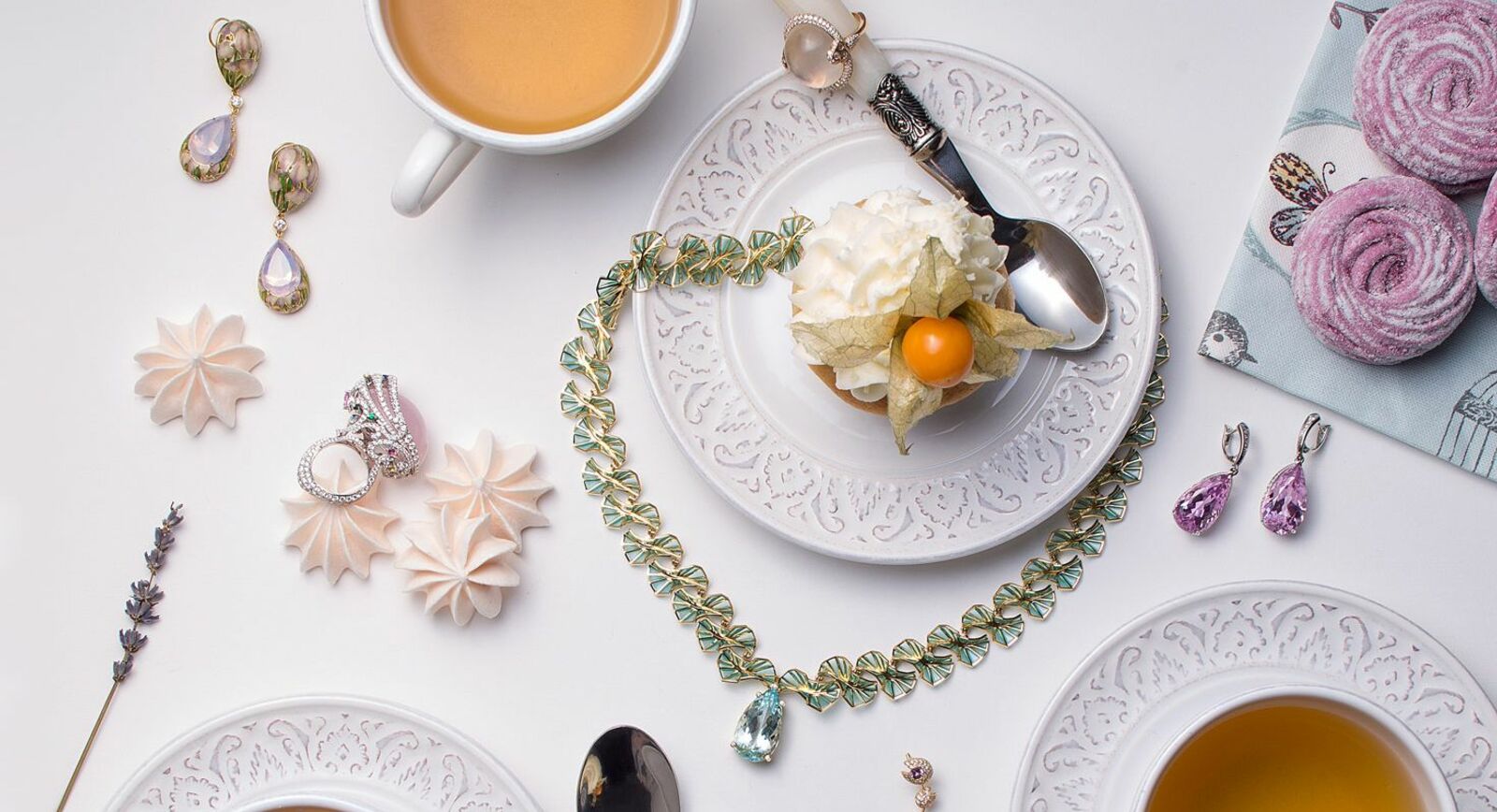 Jewellery Editorial: Bejewelled Tea Party – Part 1
