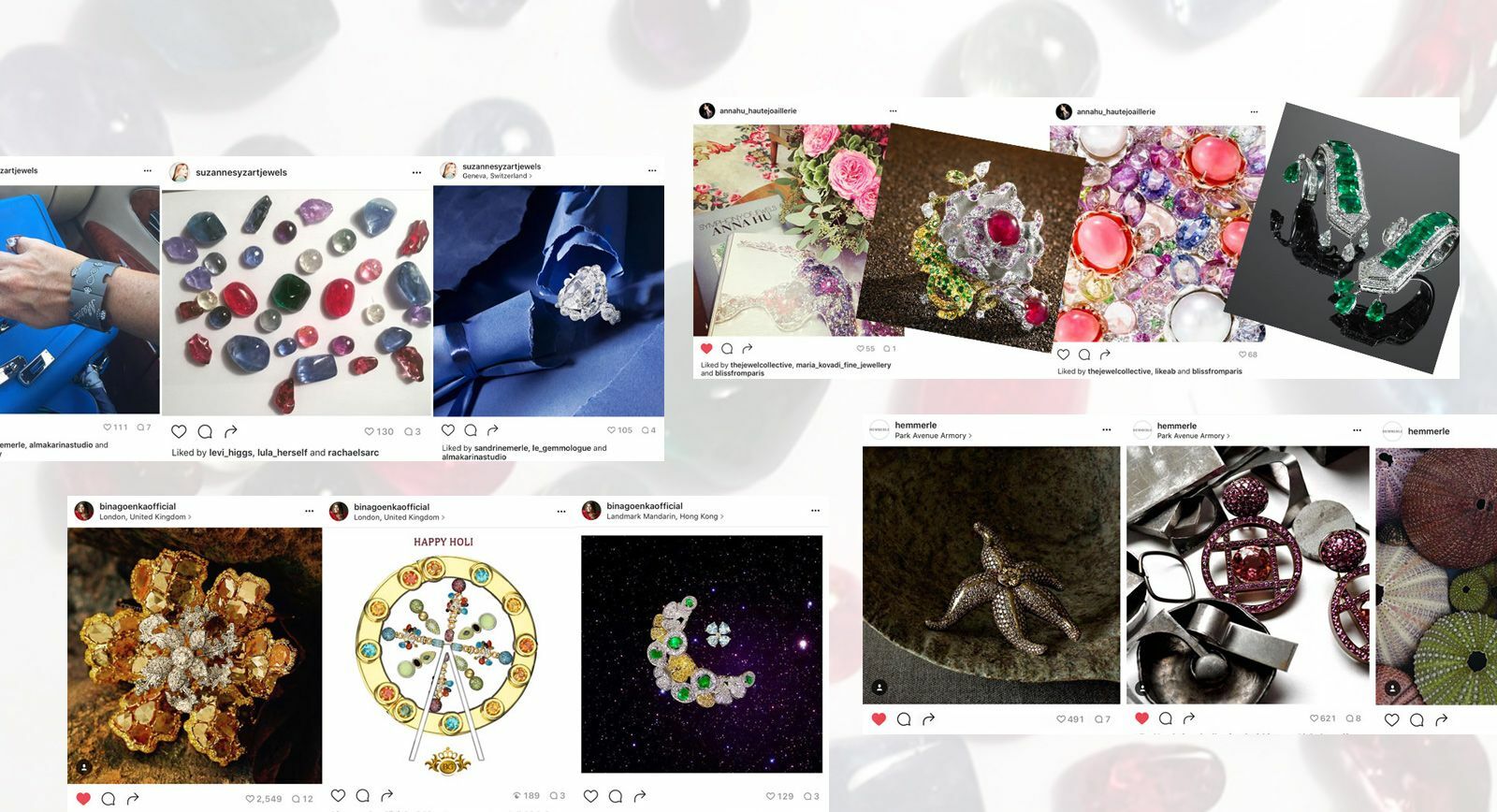 Power of Instagram Attracts Celebrity Jewellers and Exclusive Brands