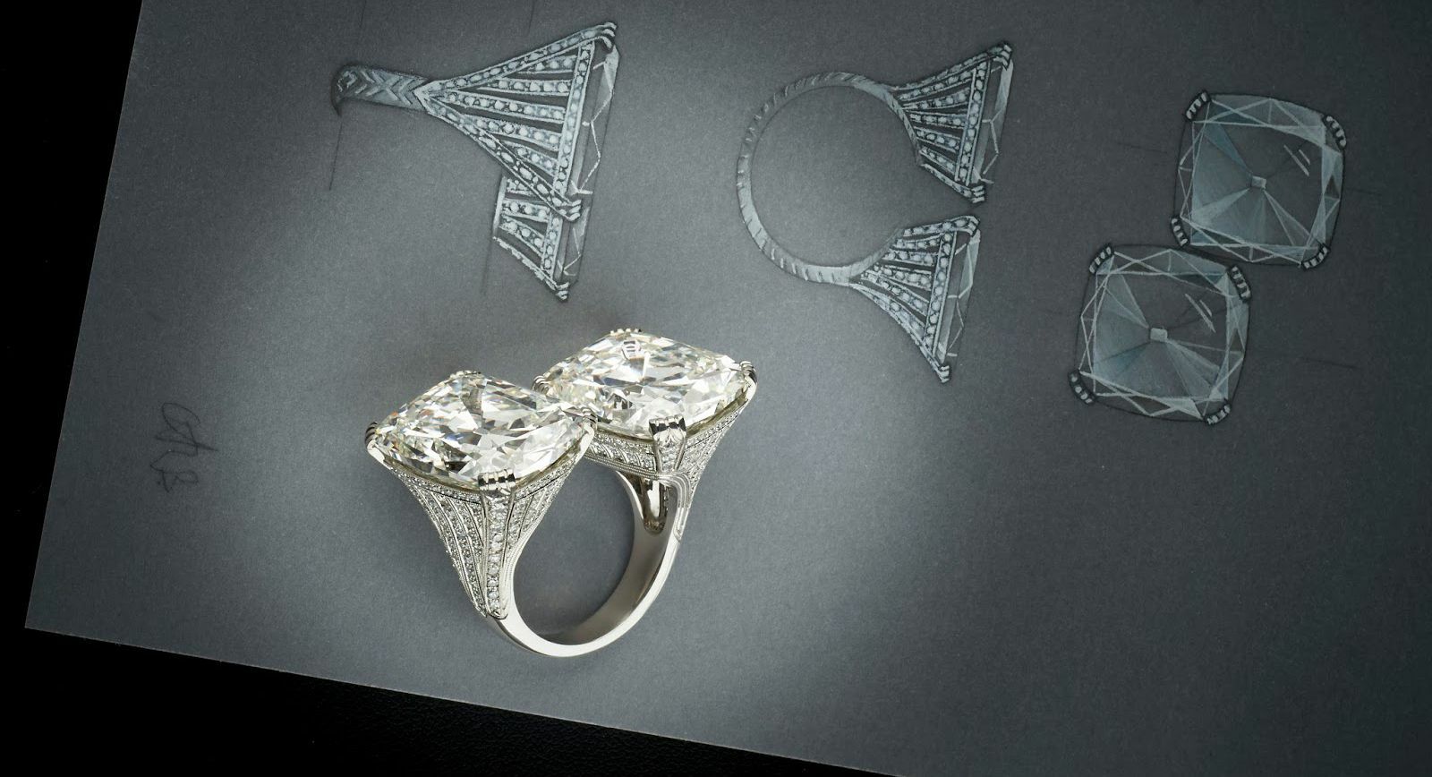 Бриллиантовая трилогия. Часть 1: кольца с алмазами необычной огранки