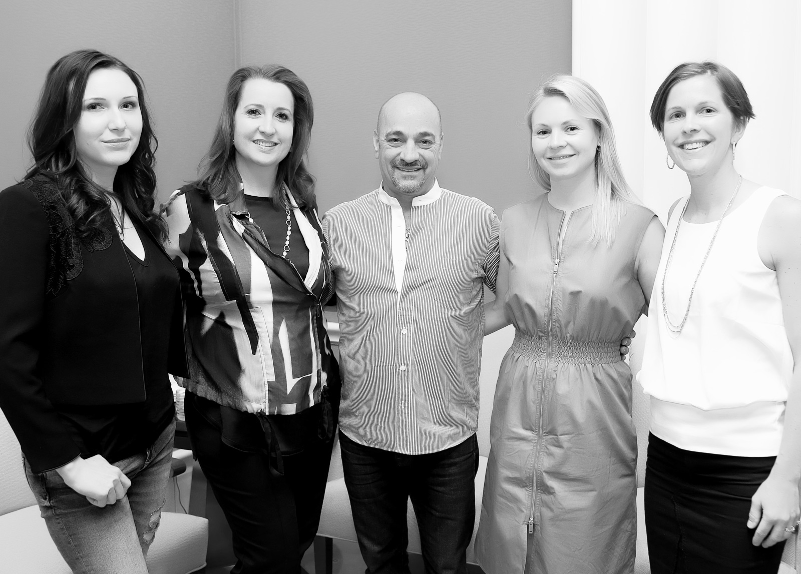 Couture Design Awards Judges: Katerina Perez, Melissa Geiser, Yossi Harari, Daisy Shaw and Julie Thom