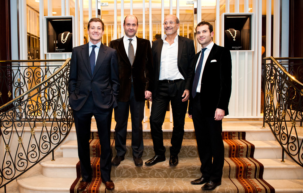 From left to right: Roberto, Albert, Jean and Ralph Boghossian