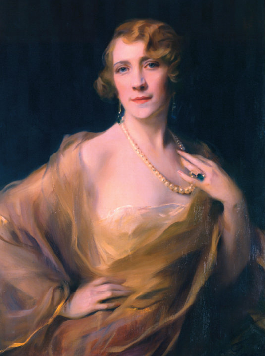 Леди Лидия Детердинг, портрет написан Филиппом де Ласло, 1928