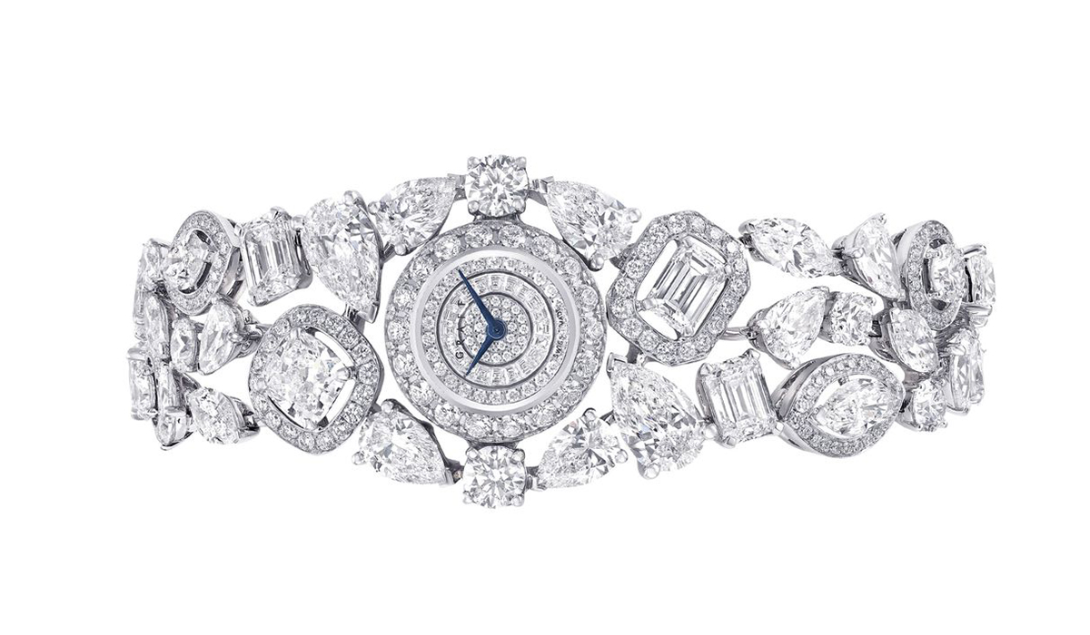 Celestial watch by Graff Diamonds made entirely of diamonds