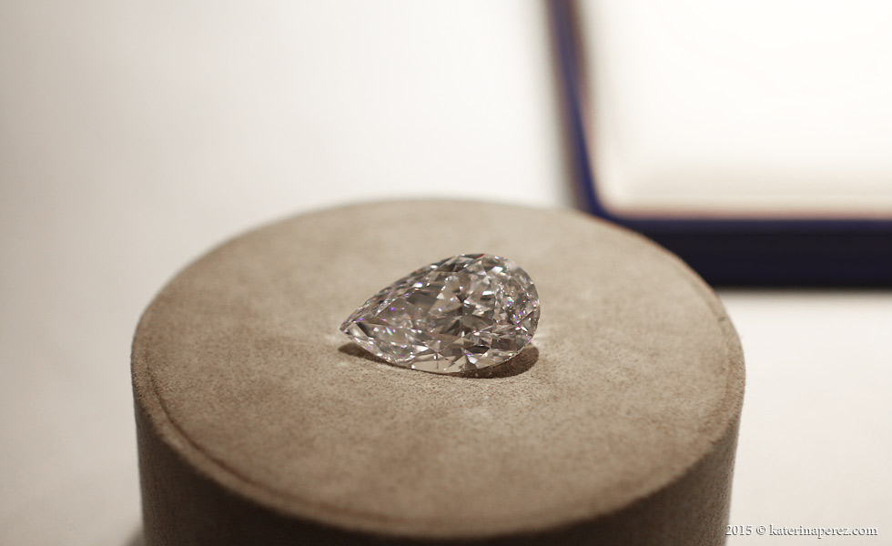 D – COLOUR INTERNALLY FLAWLESS 50.48 CTS PEAR-SHAPED DIAMOND