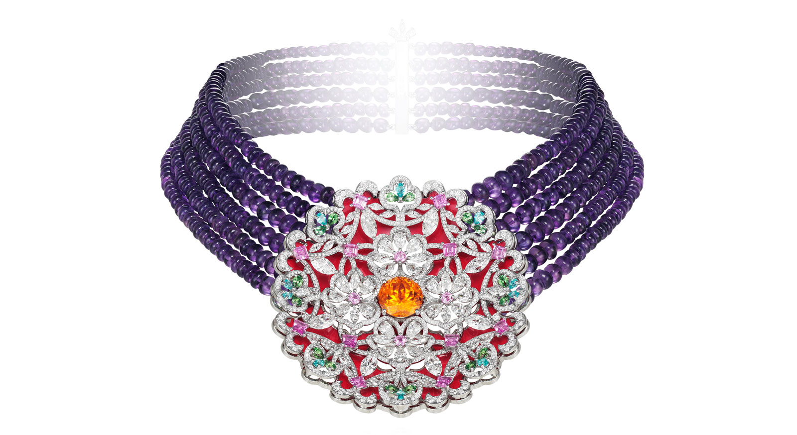 Silk Road necklace by Chopard created in collaboration with Guo Pei