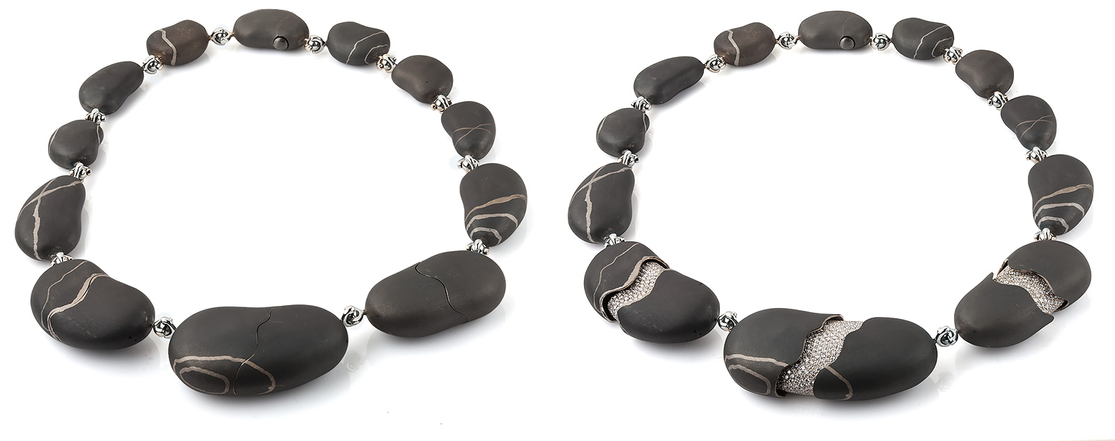 “Stones” necklace by Markin Jewellery