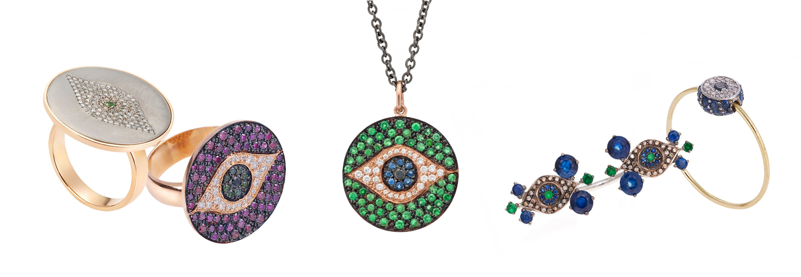 Ileana Makri Evil Eye collection jewellery