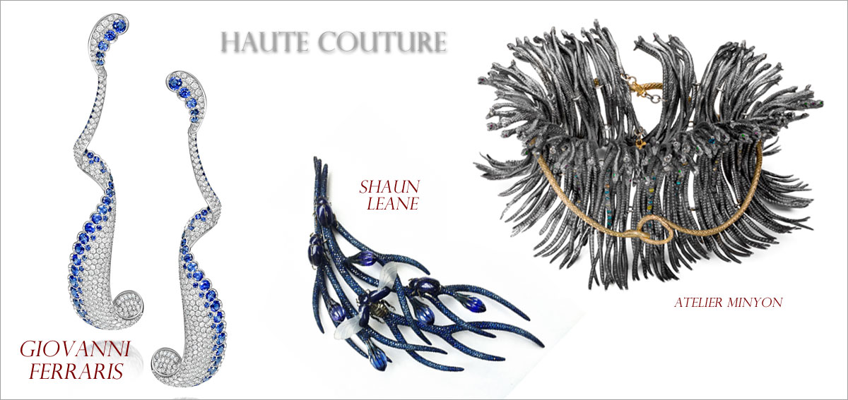 Haute Couture // Winner: Giovanni Ferraris, First runner-up: Shaun Leane, Second runner-up: Atelier Minyon