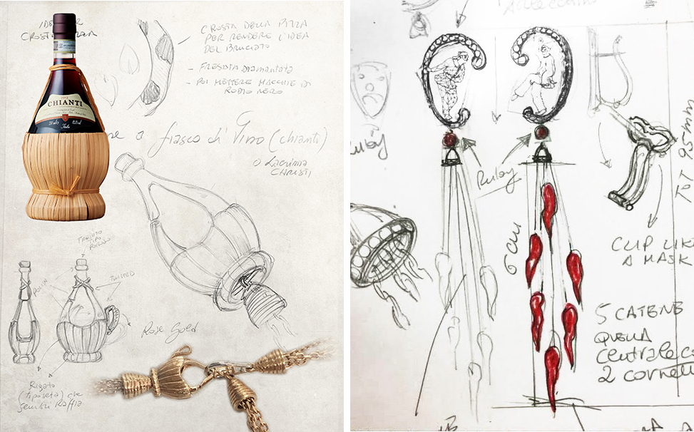 Процесс создания ожерелья Alessio Boschi's 'Bella Napoli'