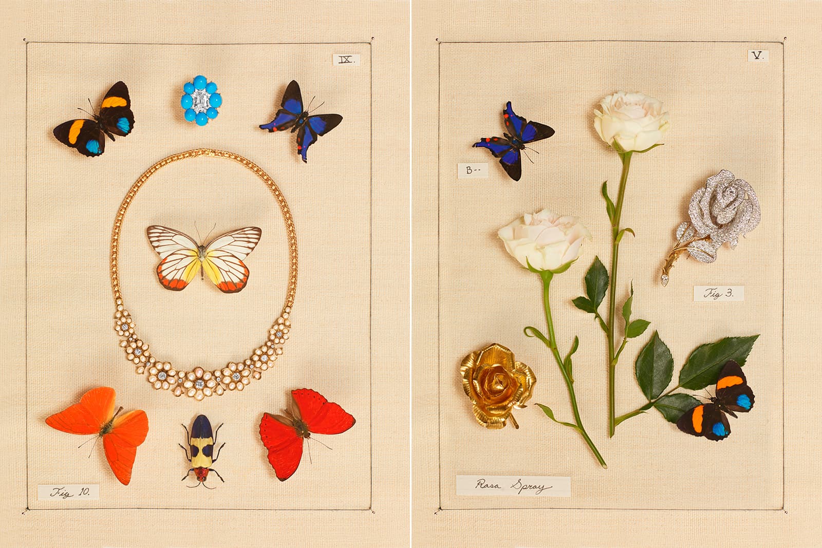 A selection of fine jewellery from the Sotheby's in Bloom collection