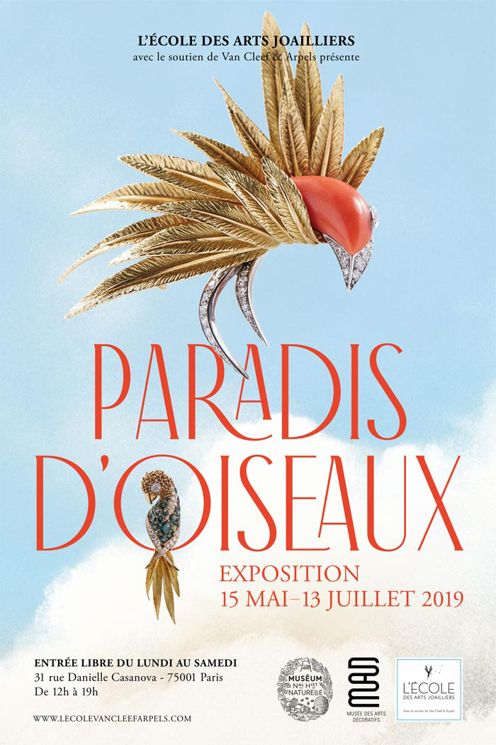 L Ecole Van Cleef Arpels Birds In Paradise Exhibition