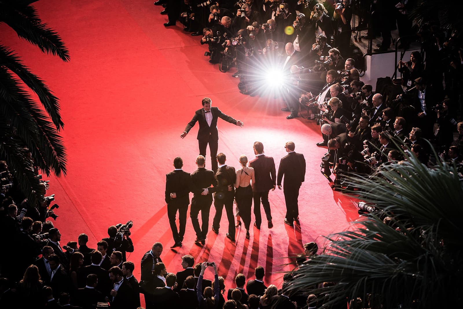 The Cannes red carpet