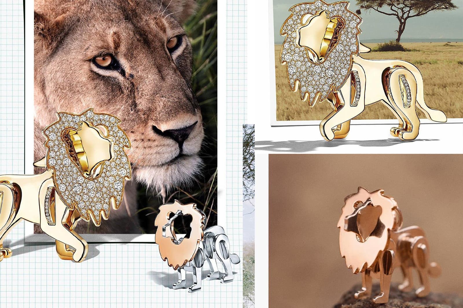 В рамках обязательства по защите планеты в 2017 году Tiffany & Co. выпустил коллекцию Tiffany Save the Wild с украшениями в виде львов, носорогов и слонов