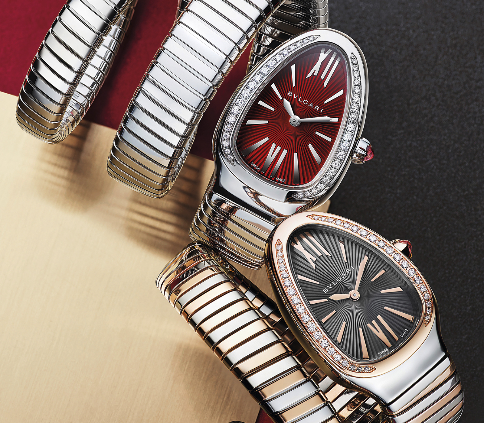Bvlgari's Serpenti Tubogas watches are a bold yet wearable reimagining of the House's iconic snake silhouette