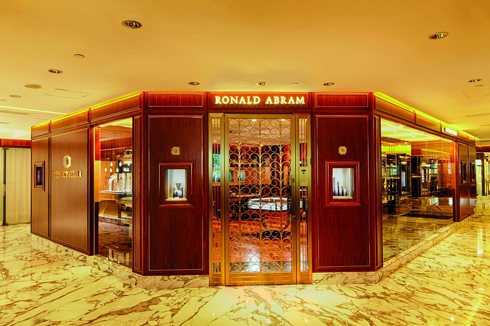 The Ronald Abram salon at The Mandarin Oriental in Hong Kong