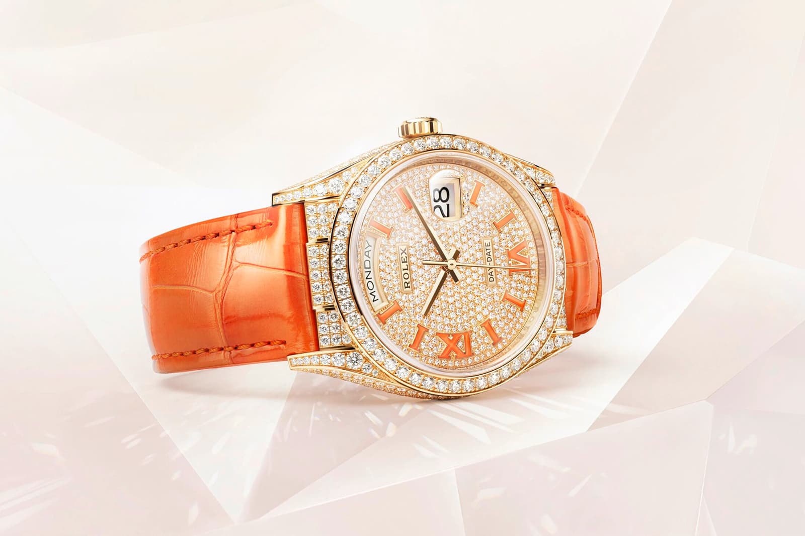 New pavé diamond watches with sparkling personalities