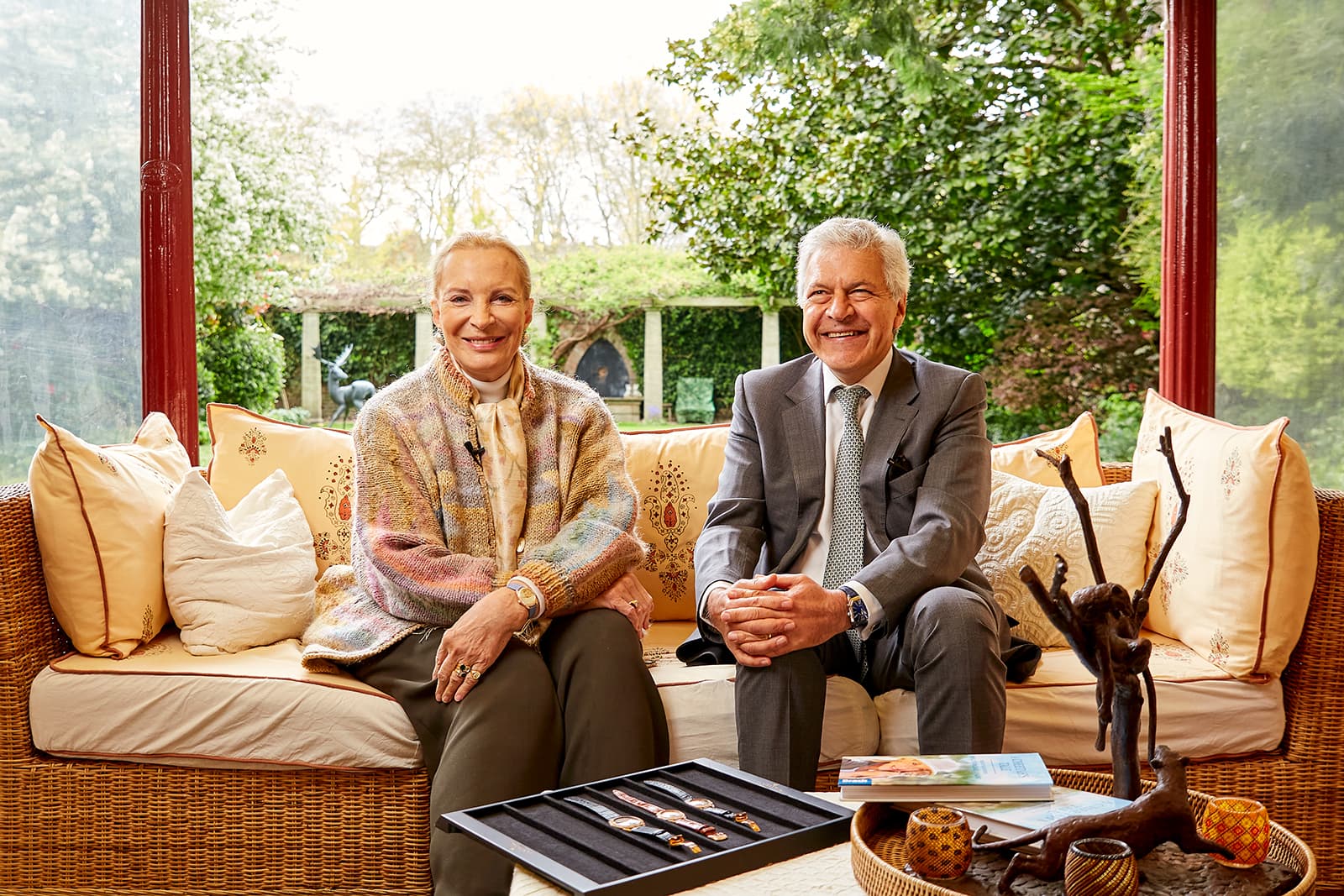 Princess Michael of Kent with Backes & Strauss CEO Vartkess Knadjian