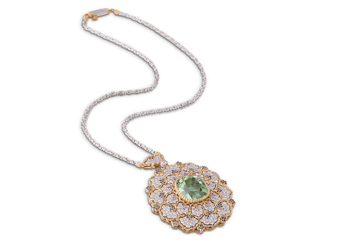 The Buccellati Euforbia pendant from the Il Giardino di Buccellati High Jewellery collection