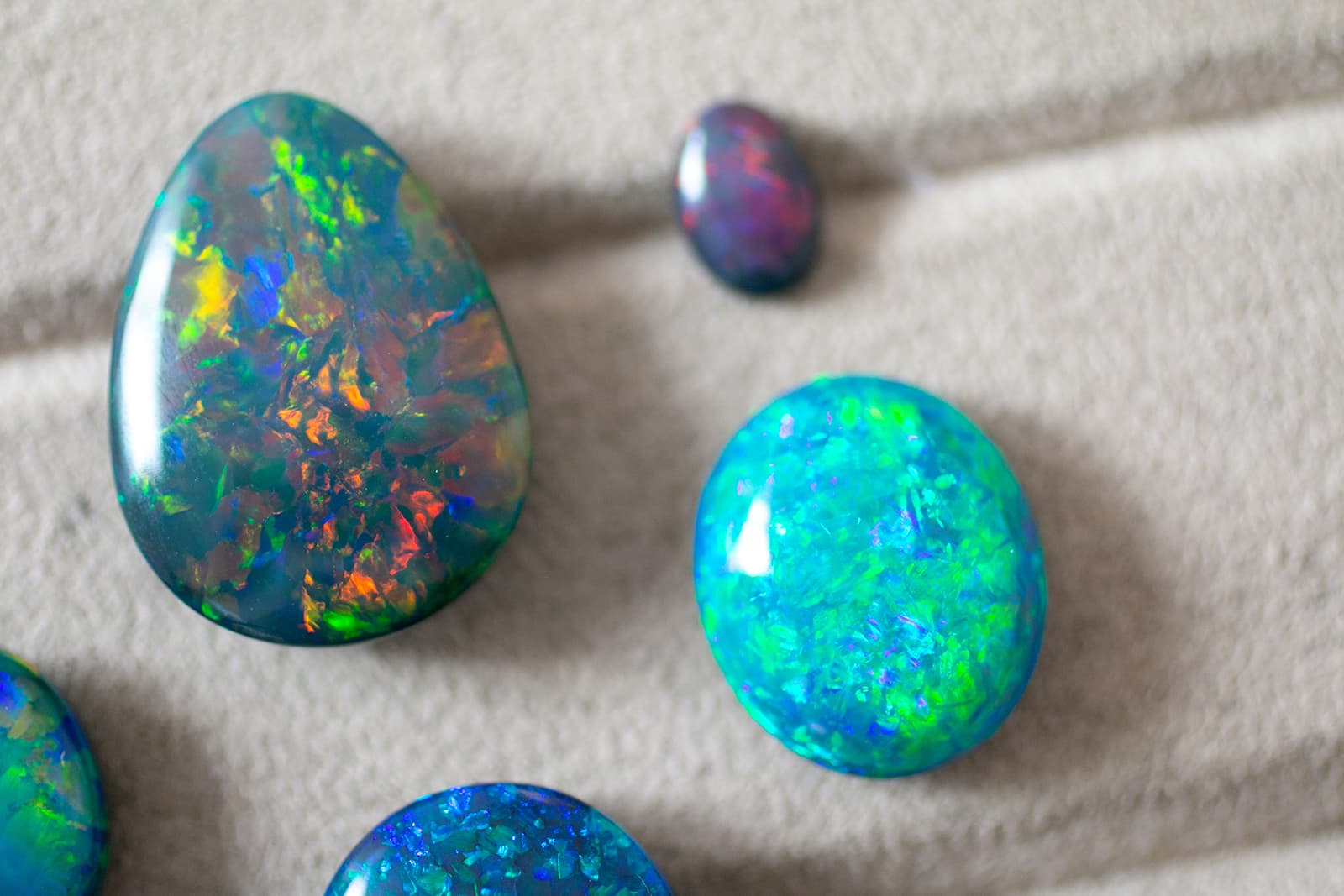IMAGEM and its partner Chris Price Opals specialise in black opals from New South Wales, Australia