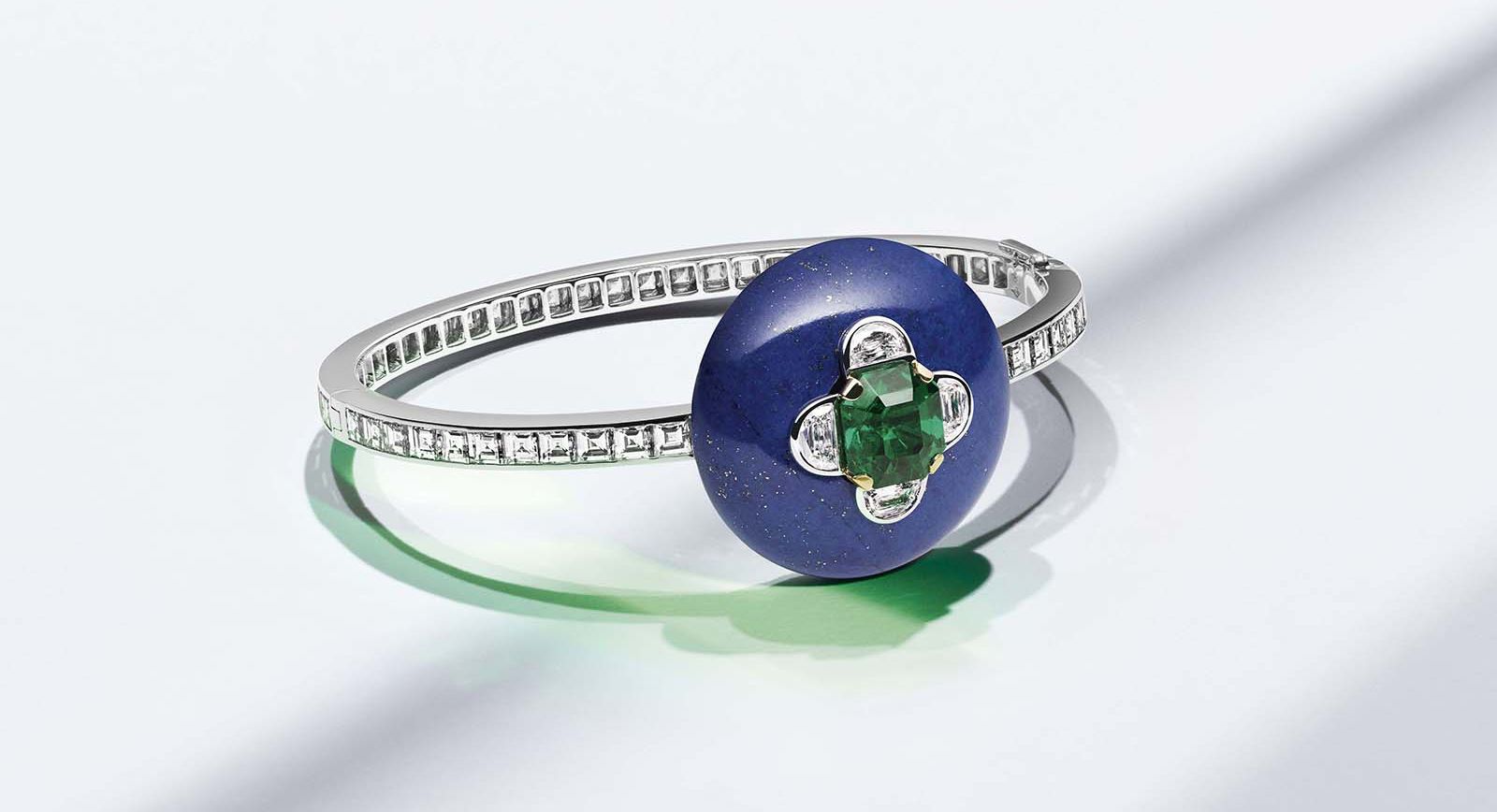 A ring from Francesca Amfitheatrof's debut 'Riders of the Knights’ collection for Louis Vuitton