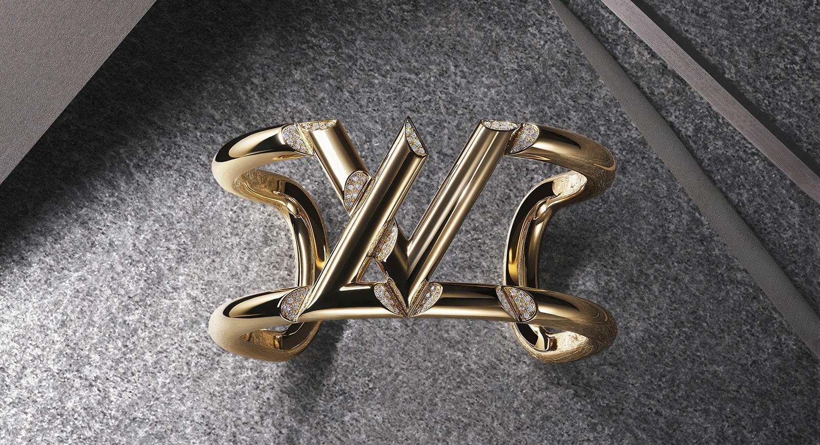 Браслет Louis Vuitton из коллекции LV Volt из золота с бриллиантами