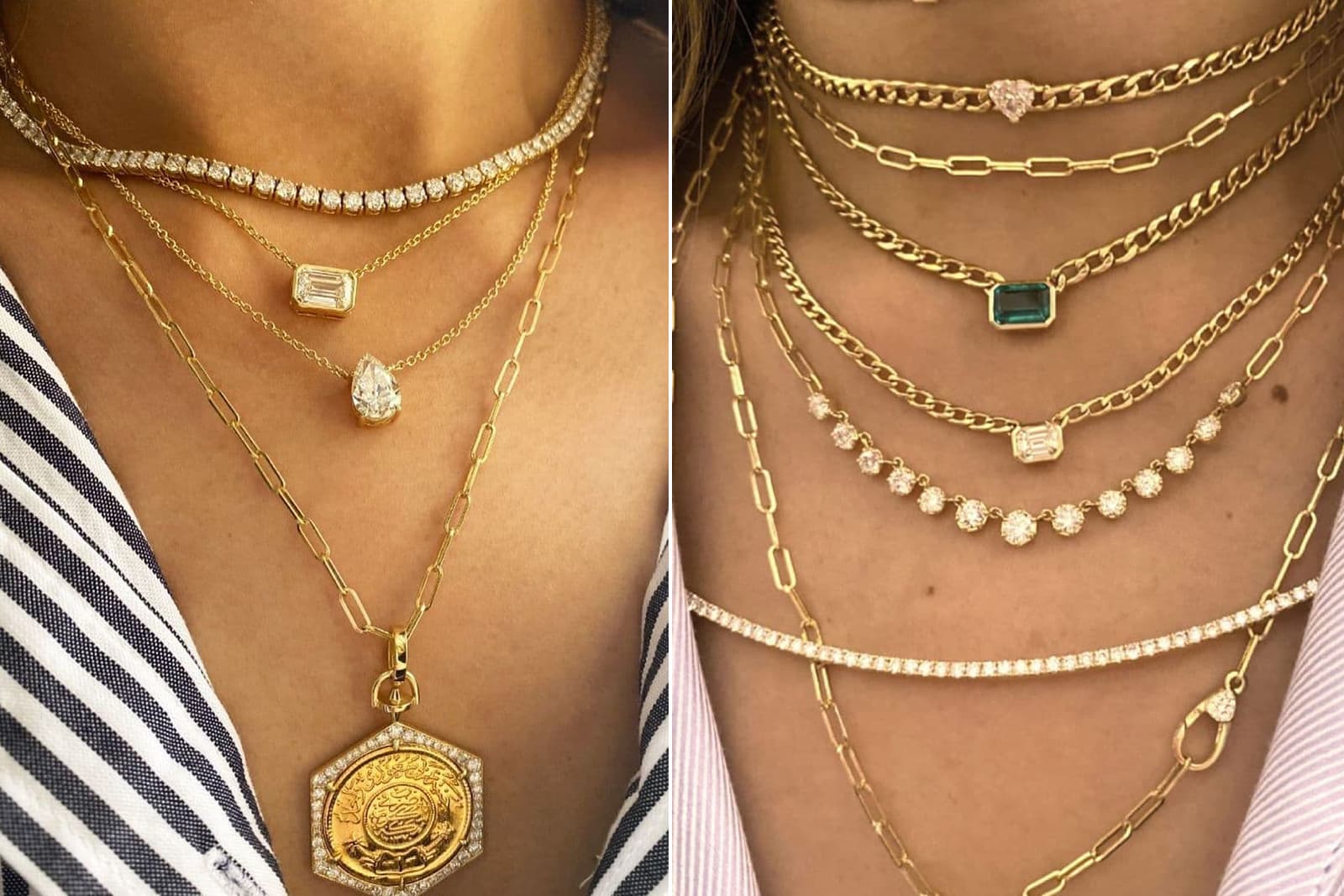 How to Layer Necklaces, Jewelry Trends