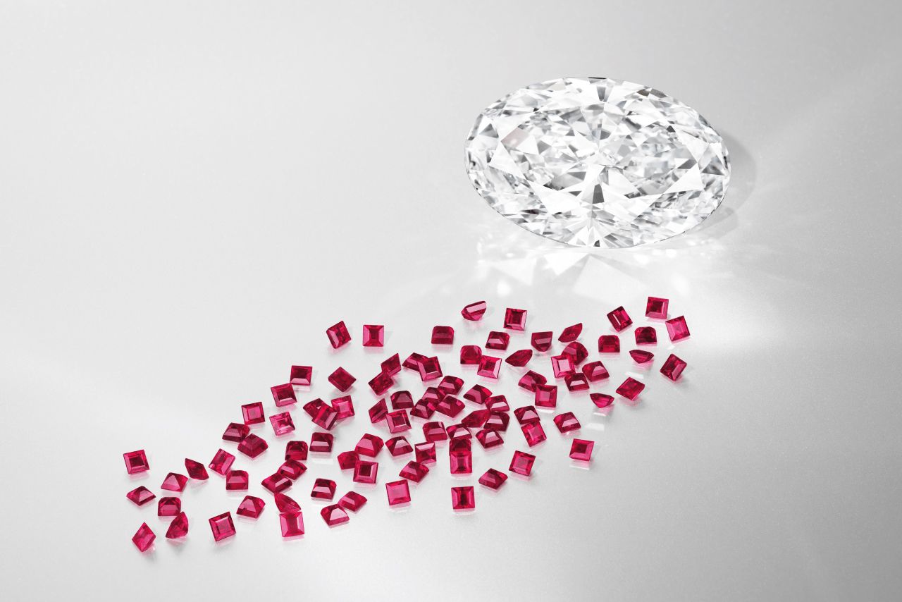 Van Cleef & Arpels 79.35-carat oval diamond from the Legend of Diamonds Chapter I High Jewellery collection
