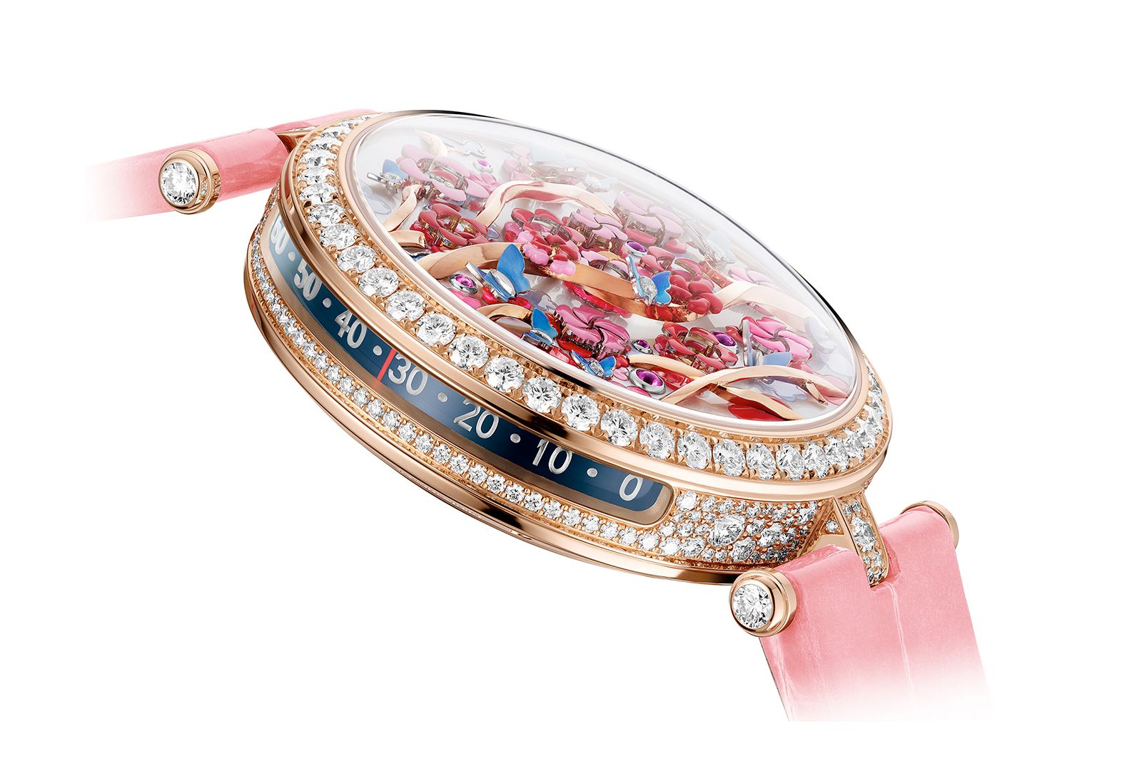 Van Cleef & Arpels Lady Arpels Heures Florales Cerisier watch