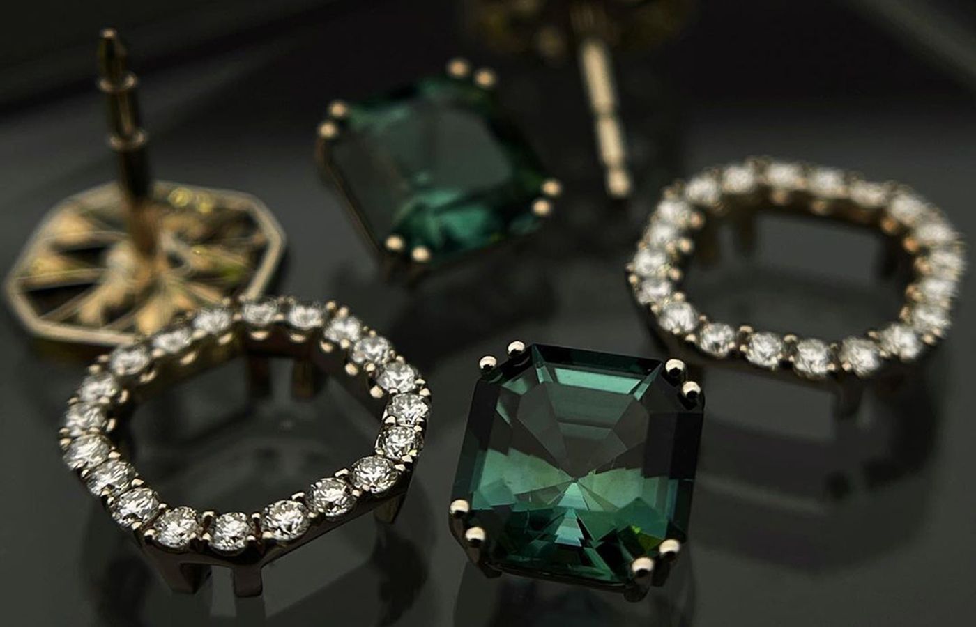 Gemstone jewellery in the process of being brought to life at the International Jewellery School in St Petersburg