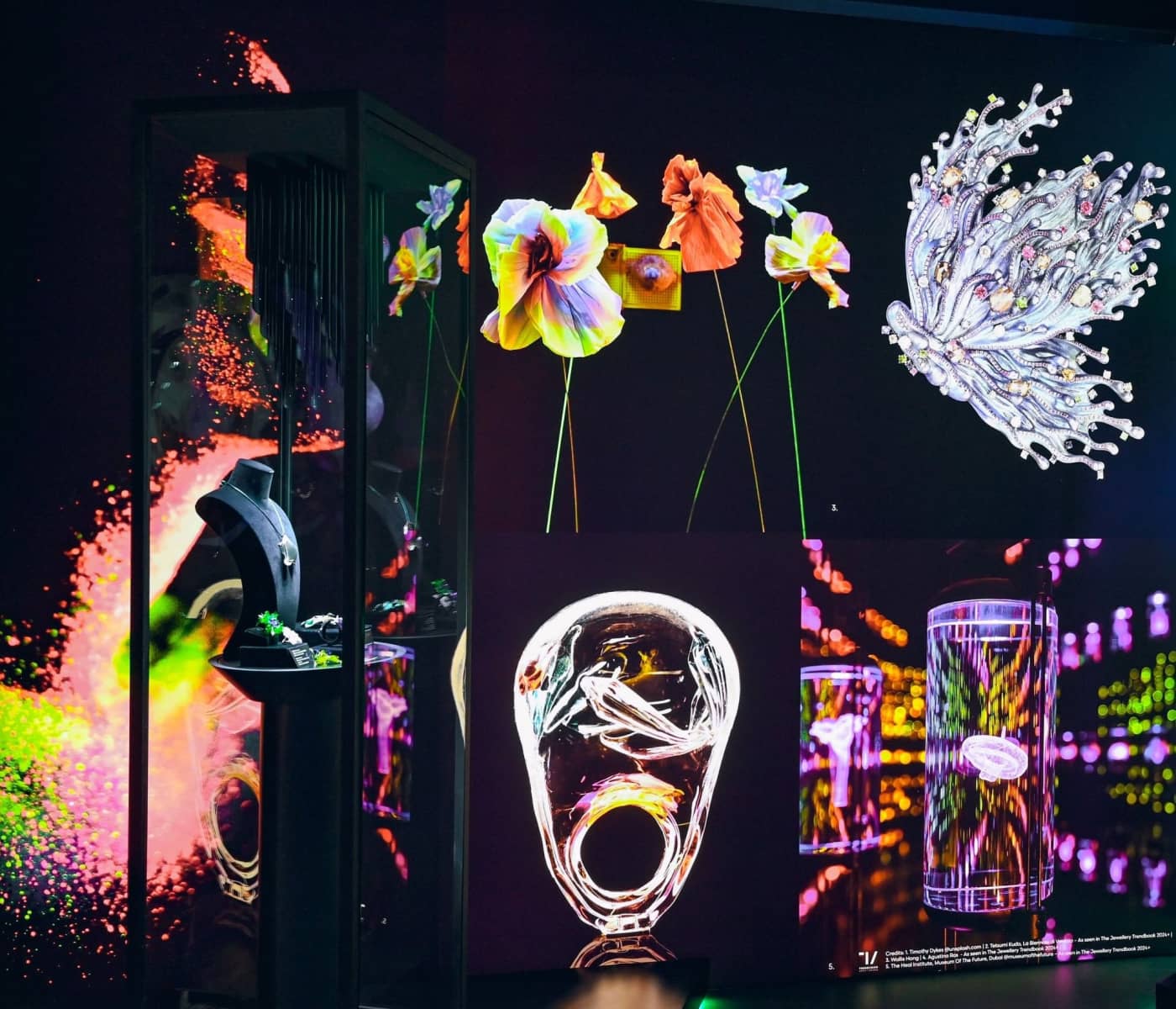 The Joy of Colour Exhibit in The Shenzhen Jewelry Museum in China