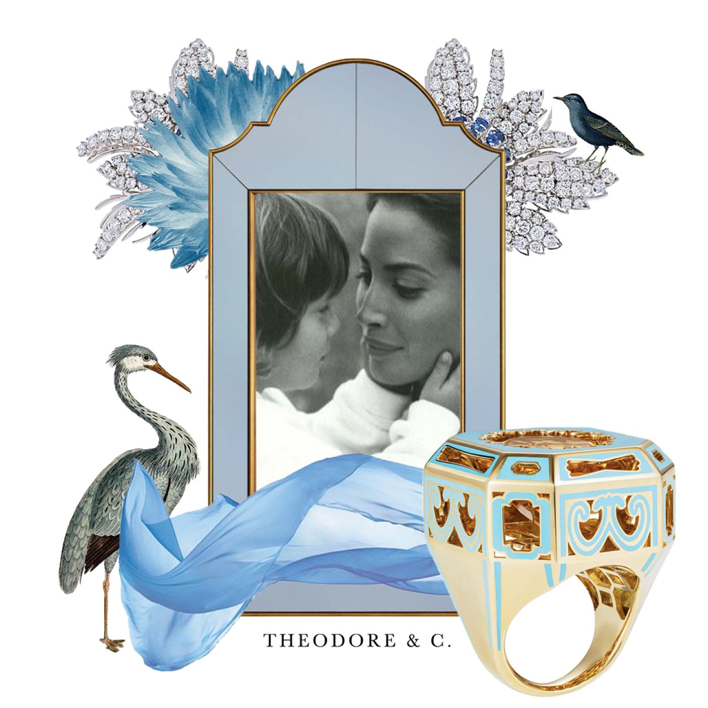 Theodore & C. Jewellery Collage