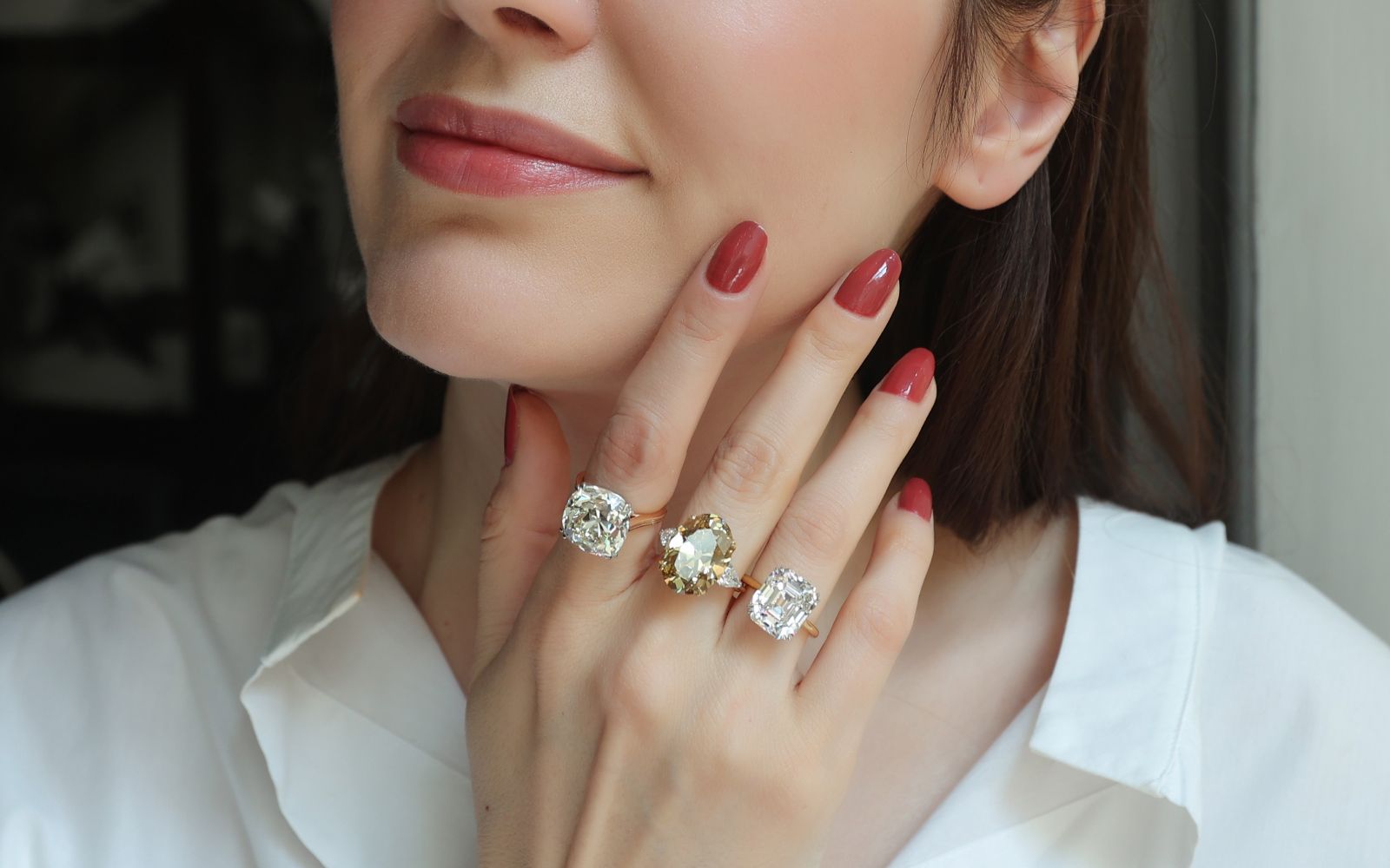 Old Bond Street emerald-cut diamond ring