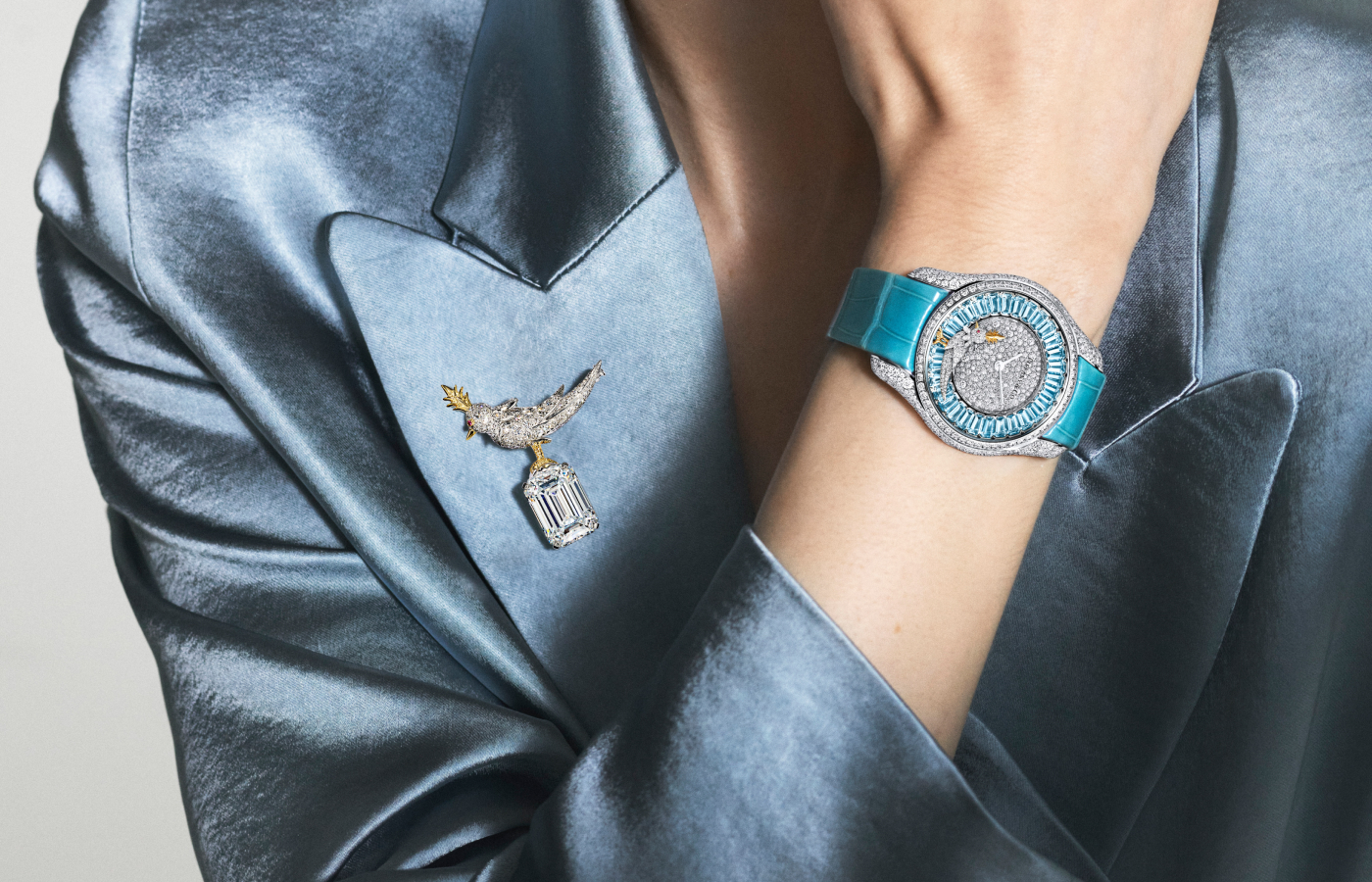 Tiffany & Co. | platinum, Tiffany & Co. | This Schlumberger by Tiffany &  Co.™ Bird on a Rock timepiece features the House's iconic motif, crafted in  platinum and 18k gold. Boasting