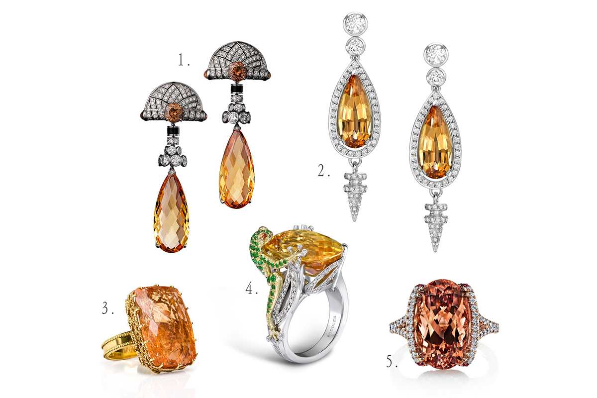 Imperial Topaz jewellery