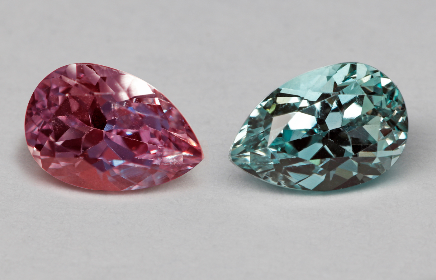 The iconic colour-change effect of Russian alexandrites, sourced by Tsarina Jewels