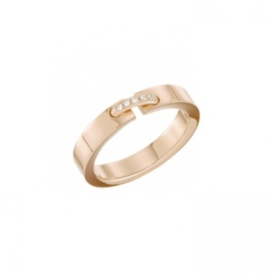 Chaumet Liens band in rose gold and diamonds