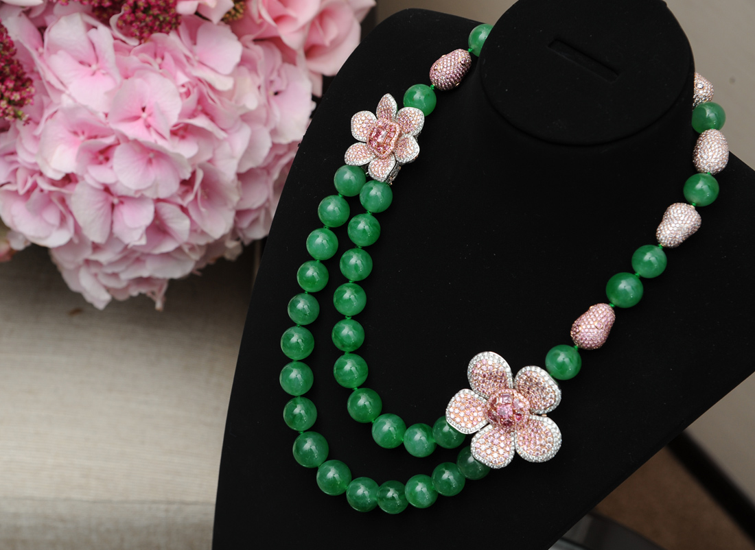 The Argyle Empress Necklace by Chow Tai Fook