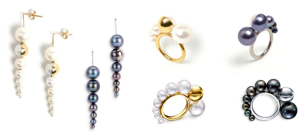 Melanie Georgacopoulos for Tasaki. Shell collection