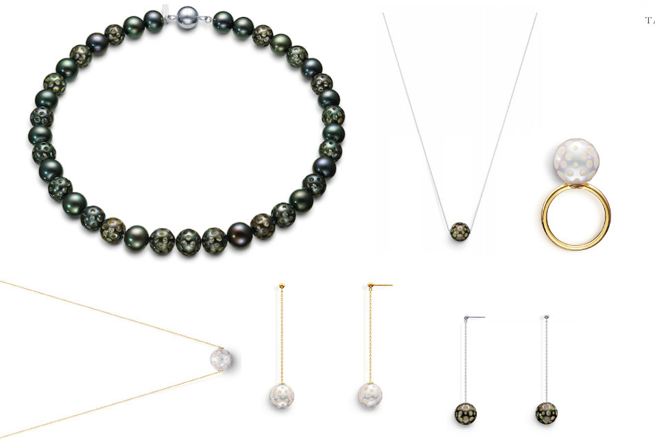 Melanie Georgacopoulos drilled pearl collection