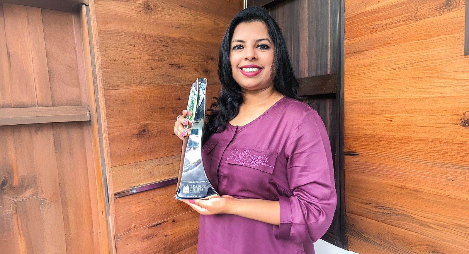 Preeta Agarwal wins awarded Jewellery Blogger of the Year 2019