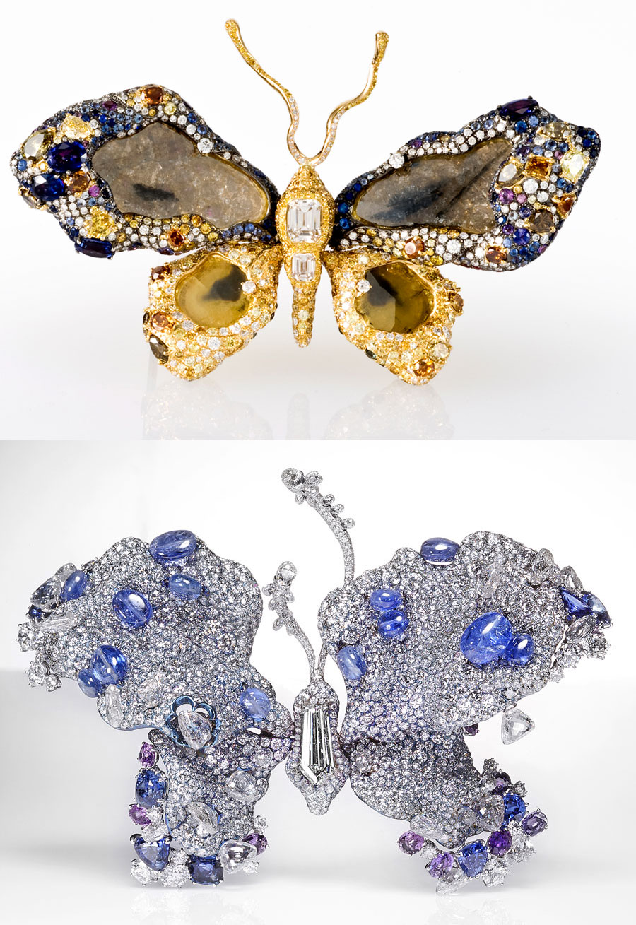 Cindy Chao Betterfly brooches
