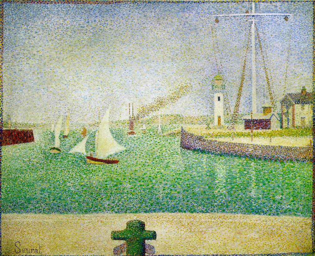 Port of Honfleur - Georges Seurat Bangle